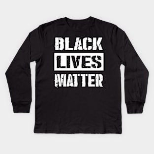 Black Lives Matter Kids Long Sleeve T-Shirt